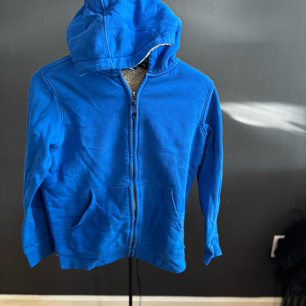 Lands' End Vibrant Blue Kids Hoodie